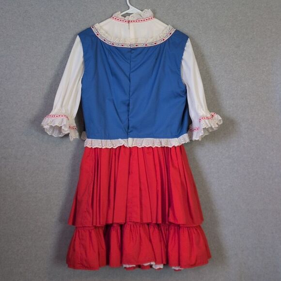 Homemade Clogging Dance Oktoberfest Outfit Costume Dress with Bloomers Women's - Picture 2 of 3